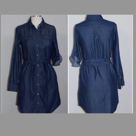 GAP Denim Dress - Picture 1 of 16
